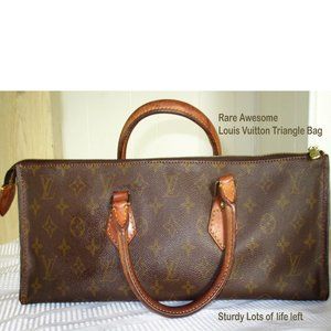 Louis Vuitton Sac Triangle Monogram Bag Vintage
